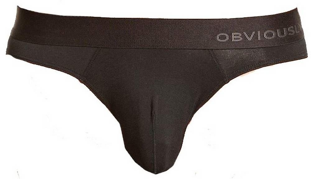 Obviously Primeman AnatoMAX Hipster Brief - Black