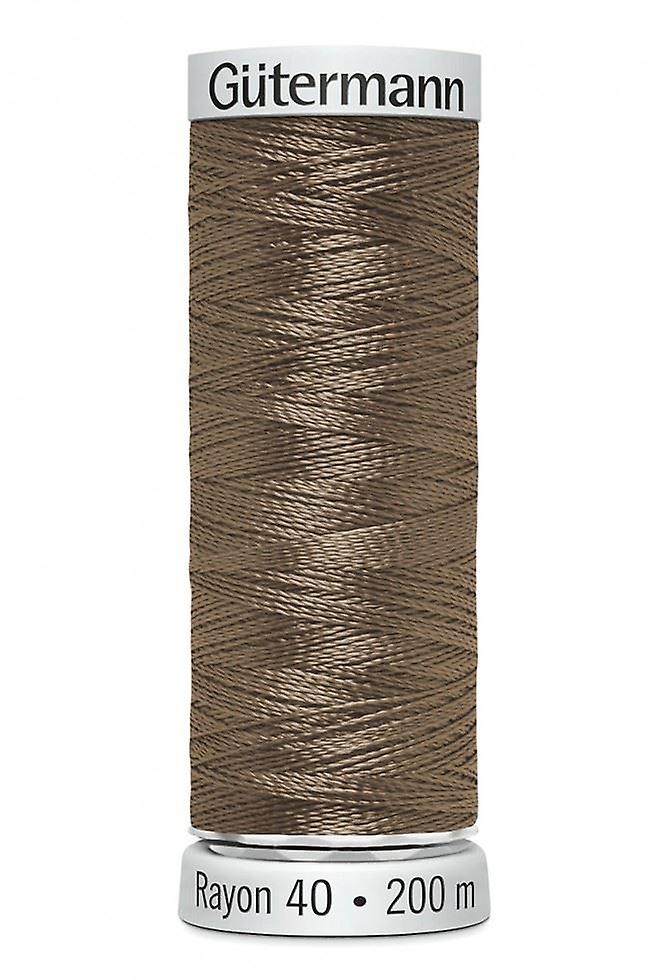 Gutermann No 40 Sulky Rayon Embroidery Thread 200m 1266 - each