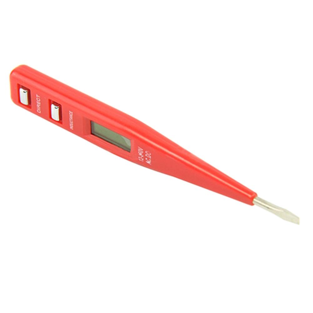 12V-250V AC DC Digital Electrical Tester Pen Probe Voltage Inductance Detector