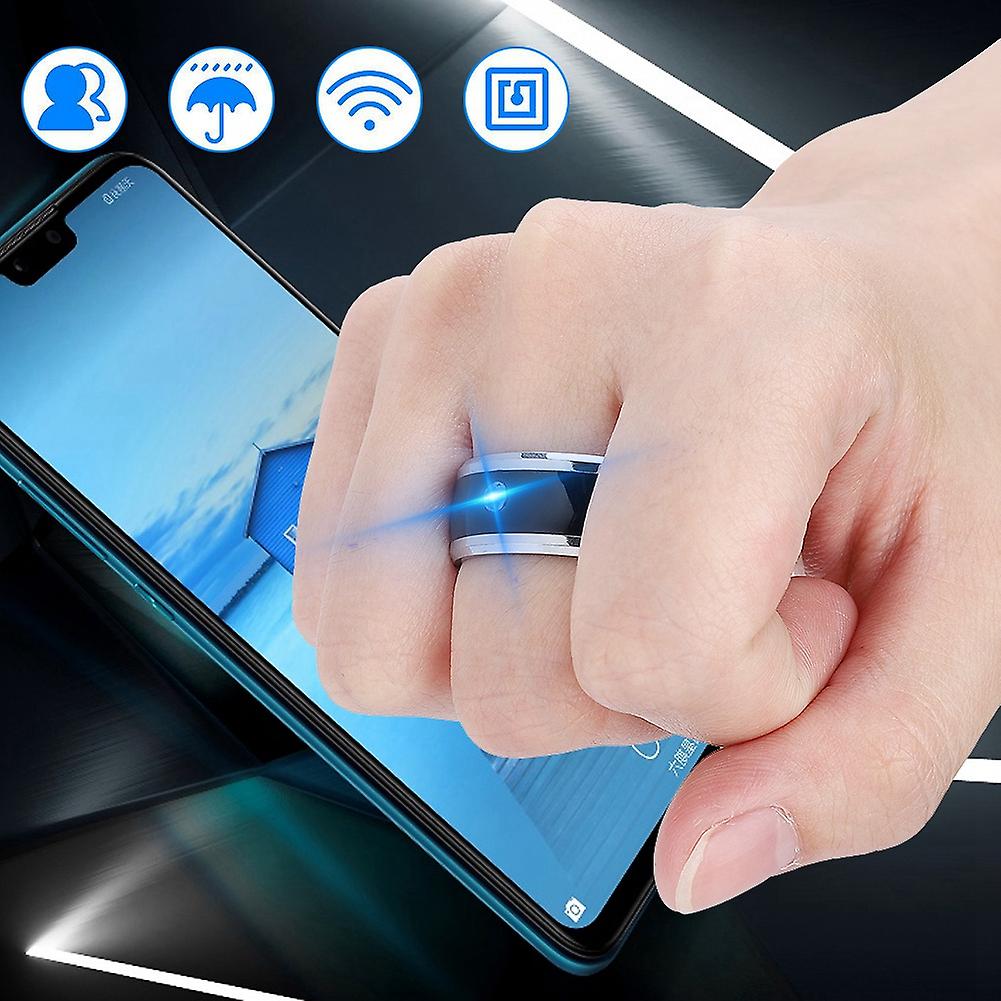 NFC Multifunction Smart Rings Magic Wearable Device Universal for Mobile Phone(Size 8)