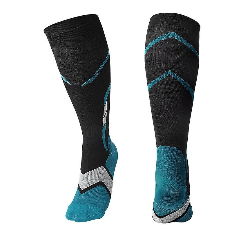 Compression Socks Stocking for Recovery Athletic Running Nursing Cycling Circulation Knee High Socks for Women Men