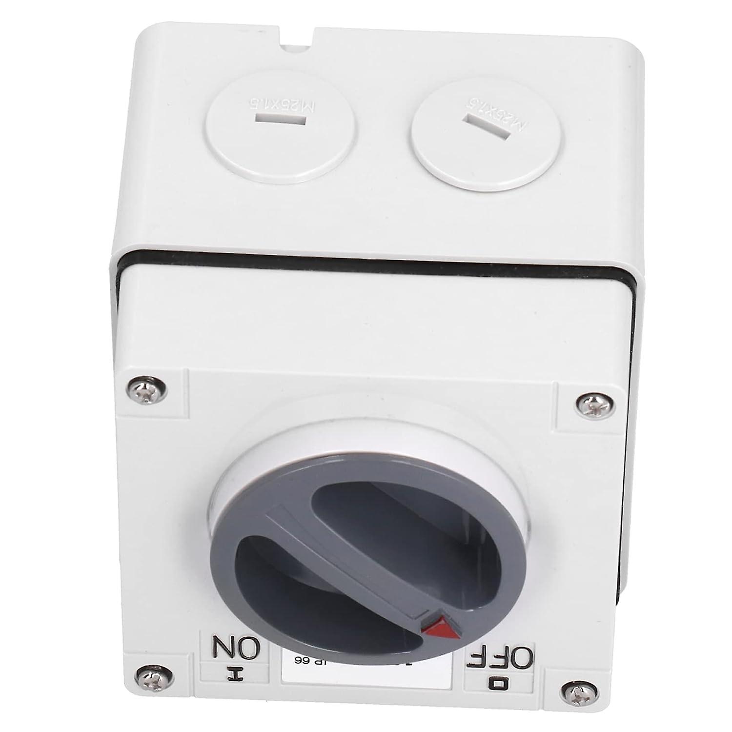 Isolation Switch Outdoor Switch Industrial Control Components with Buttons Indicators Stable, Safe a