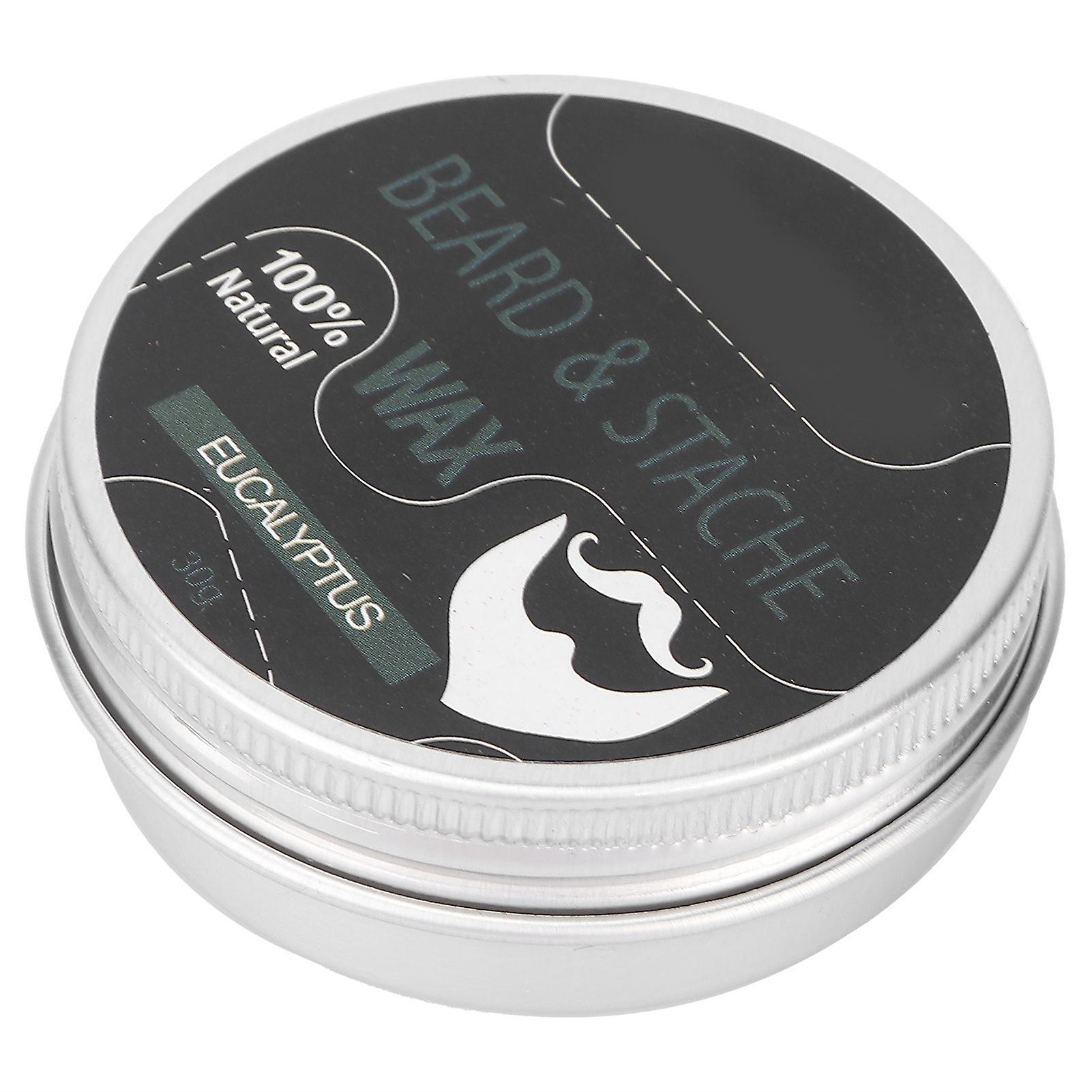 Blue ZOO Beard Cream Facial Beard Grooming Balm Mustaches Conditioner for Men 30gEucalyptus