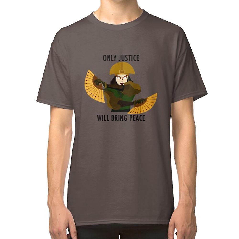 Tričko Only Justice Will Bring Peace (Avatar Kyoshi)