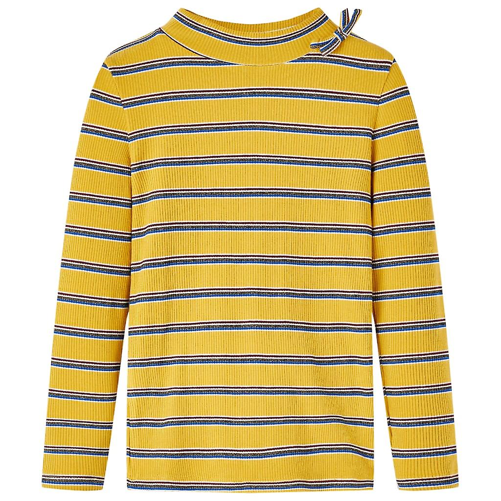 Kinder-Langarmshirt Ocker 140, SKU: 14113