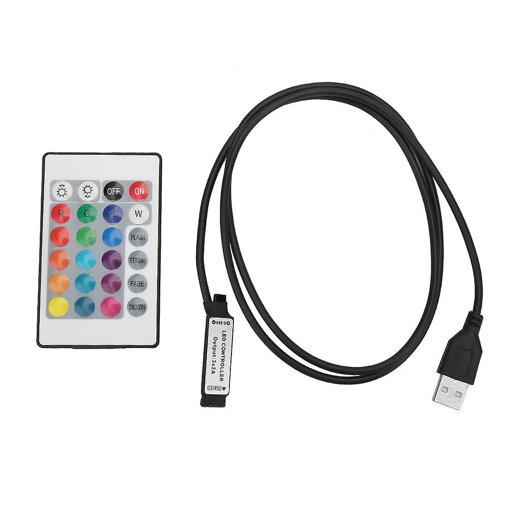 RGB LED Light Strip, Wireless Remote Control, Effect Controller