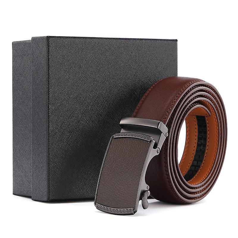 All-match Automatic Buckle Belt High-end Men's Belt Customization