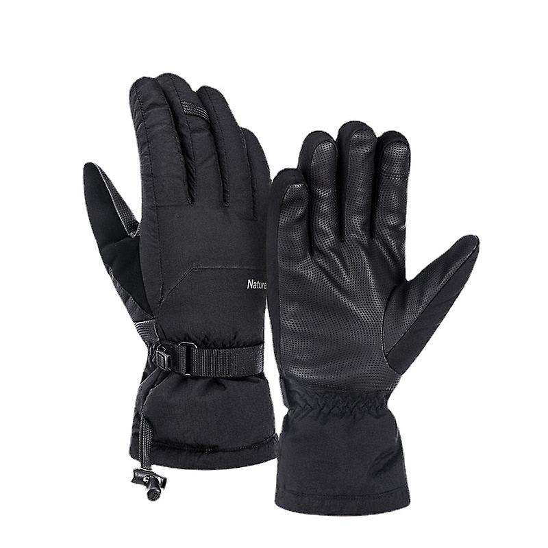 Waterproof Warm Down Gloves For Outdoor Camping, Hiking, And Skiing - Thickened Soft Shell Design