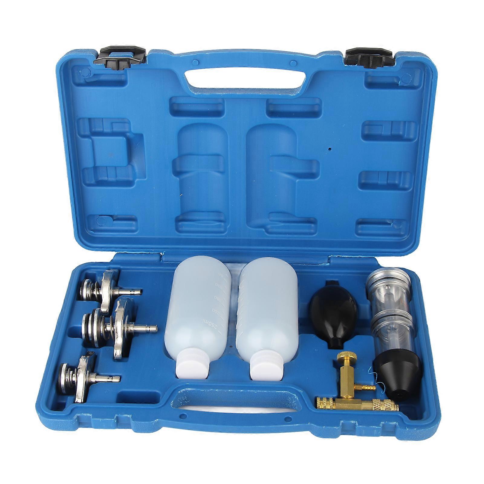 CO2 Cylinder Head Gasket Leak Detector Tester with 3 Bayonet Adapters for Automotive Engine Repair and Leak Diagnosis