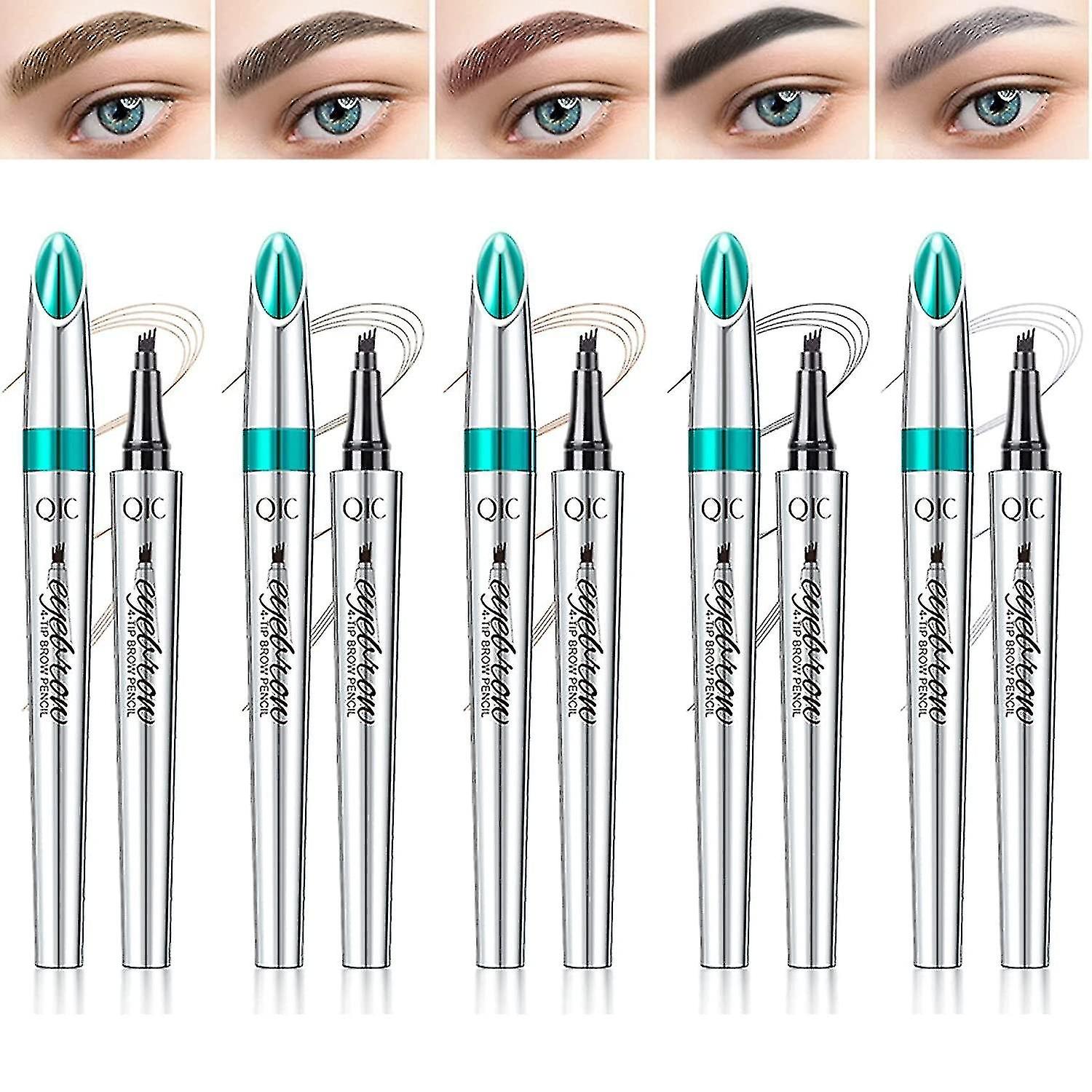 Pack of eyebrow pencils, eyebrow microblading pens, eyebrow tattoo pens, micro 4-point eyebrow penci