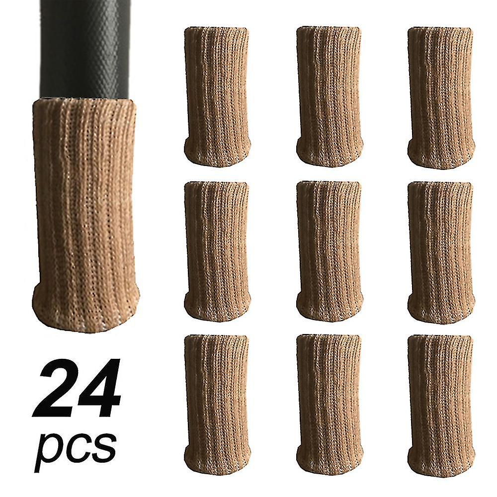 24pcs Furniture Pads High Elastic Floor Protectors Non Slip Chair Leg