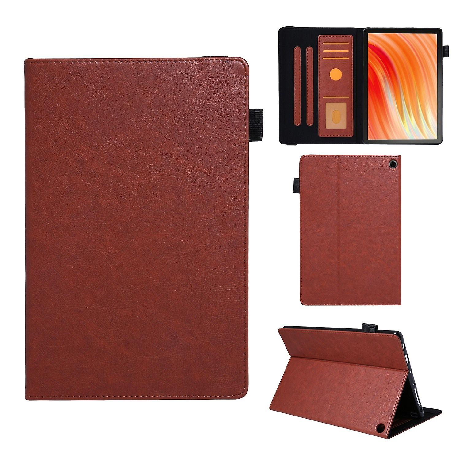 Nettbrettveske i skinn til Amazon Kindle Fire HD10 2021/2023