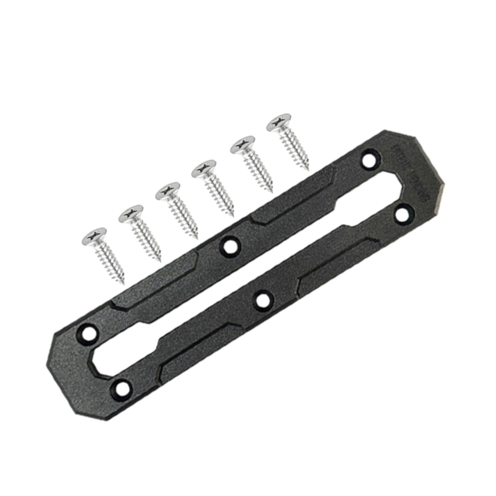 Kayak Slide Rail Track Bracket Mounting Base Rack for Canoe Watercraft Boats 6inch