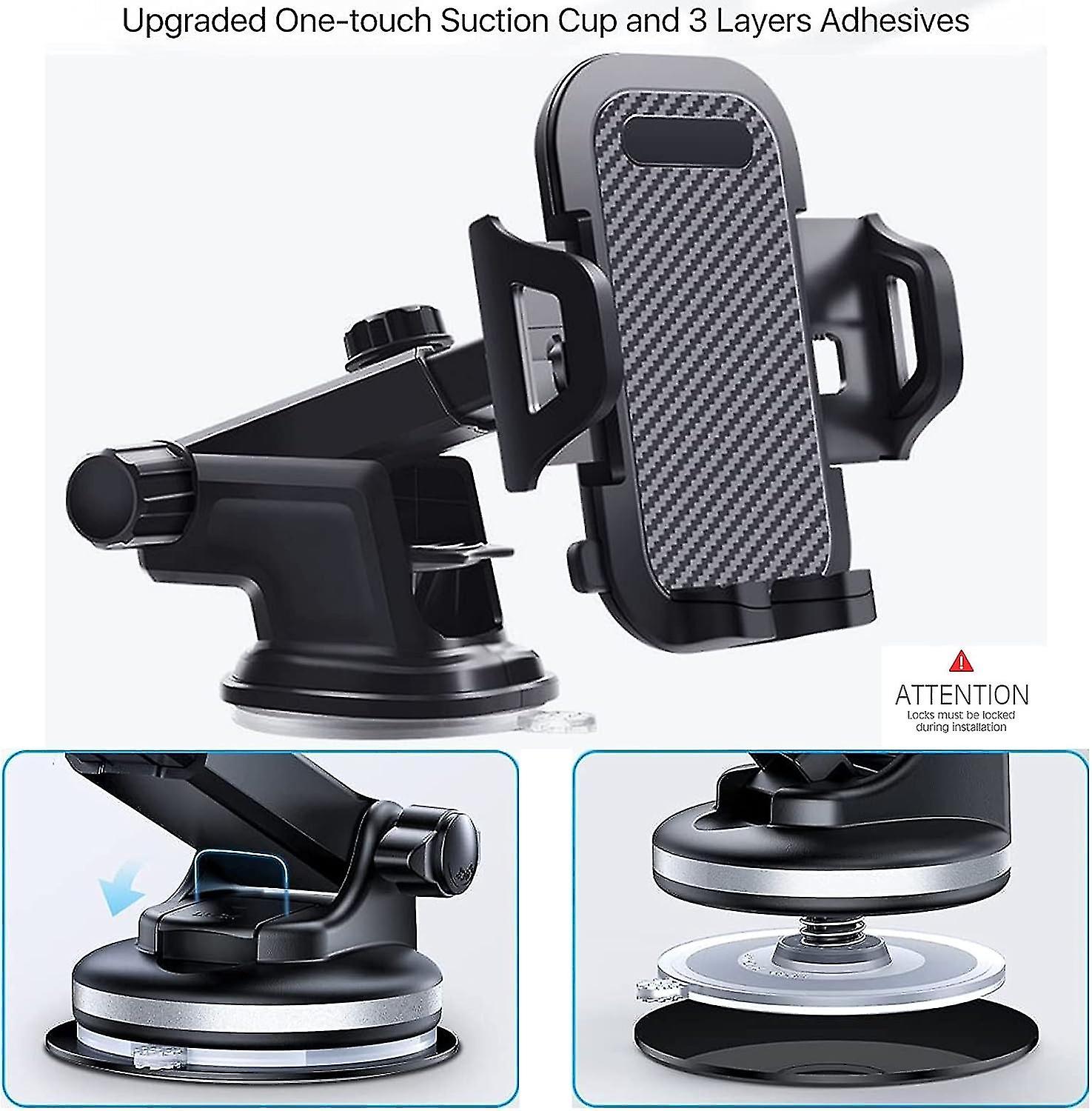 3 in 1 Phone Holder, Phone Holder Suction Cup