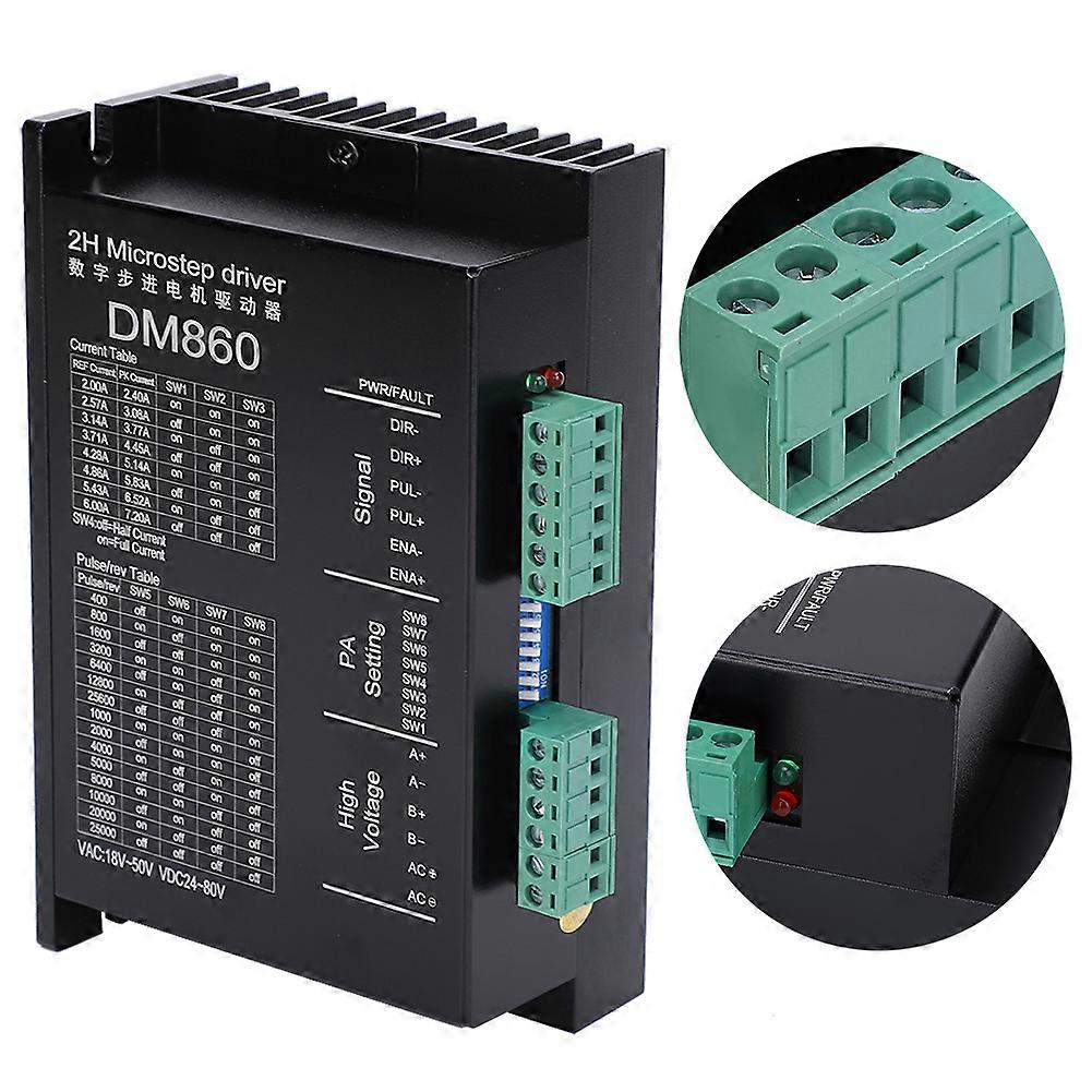 Step Motor Driver Stepper Controls Drives DM860 Support PUL/DIR/CW/CCW Mode