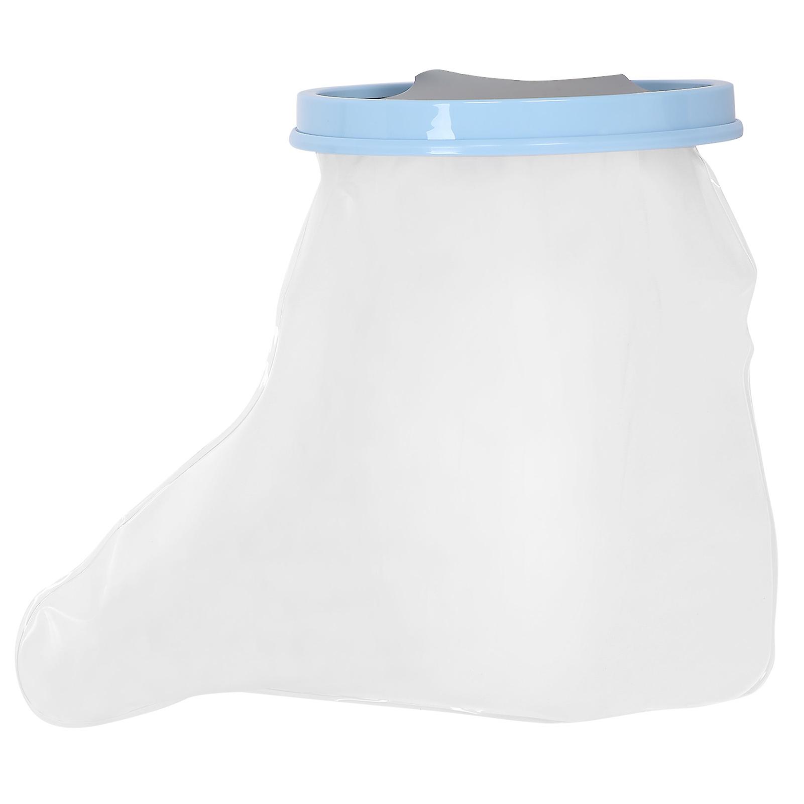 36 سنتيمتر الكبار القدم يلقي يغطي مقاوم للماء مرن دش المصبوب حامي لجروح القدم