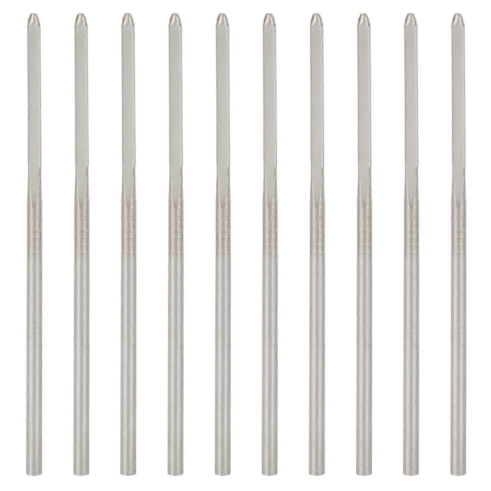 10PCS 1.7mm Fully Ground High Speed Steel Reamer Cutting Tool for Straight Shank Machines
