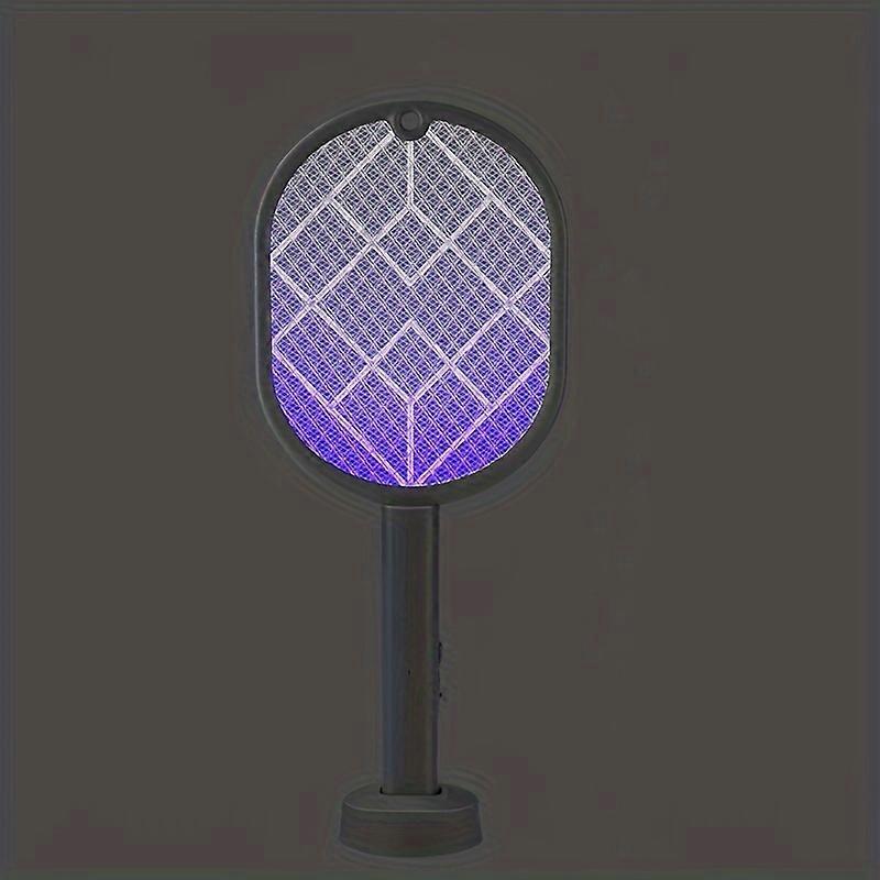 1pc, Electric Mosquito Swatter, Rechargeable Household Usb Mosquito Killer, 2 In 1 Folding Electric Fly Swatter, Mosquito Killer, Bug Zapper, Pest Con