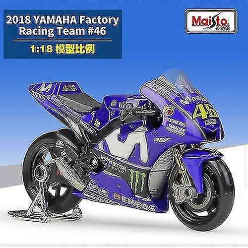 1:18 Maisto 2018 Yamaha Yzr M1 #46 Ducati Gp18 #04 Andrea