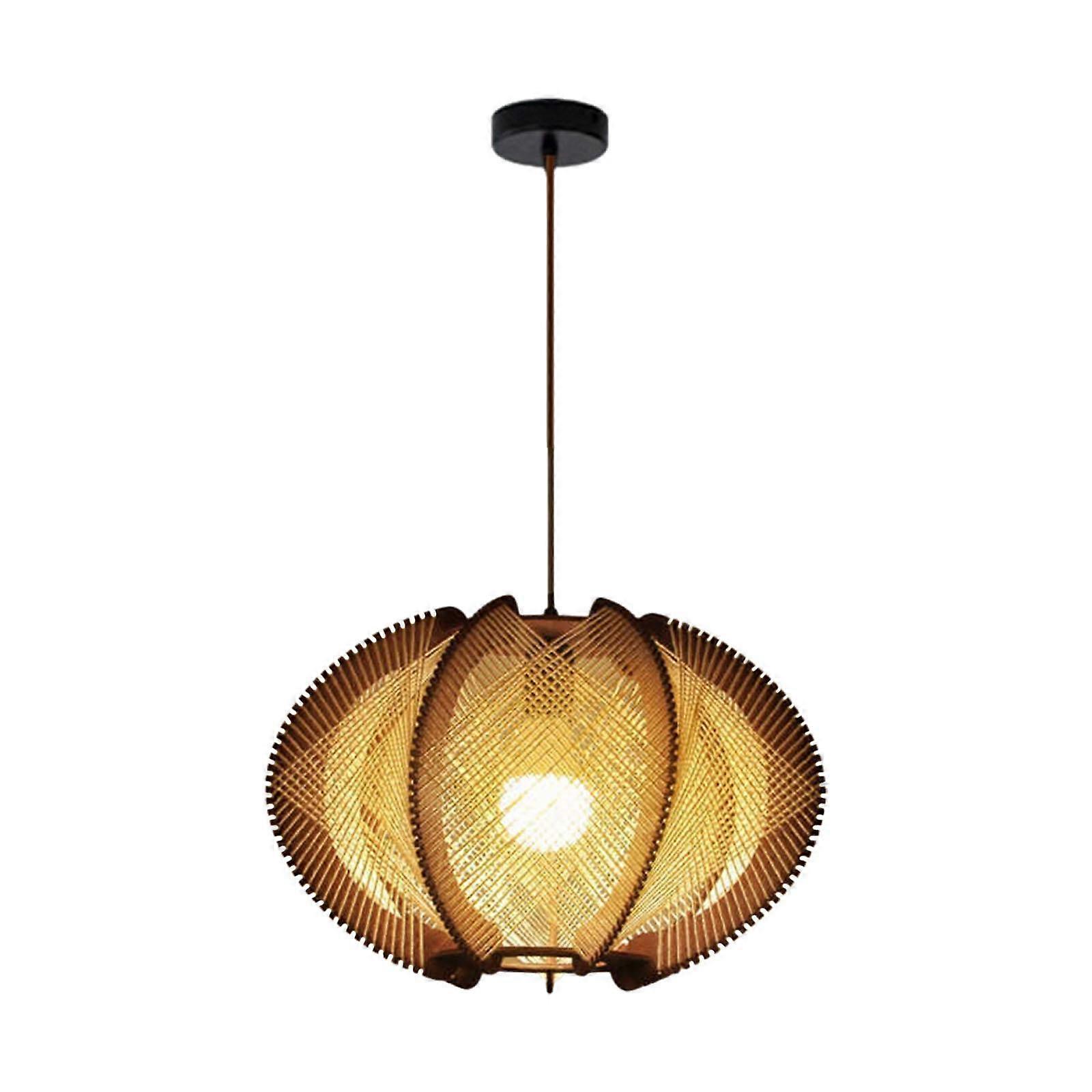 Handmade Pendant Lamp Ceiling Light Rustic Lighting Fixture for Dinning Room 30x21cm
