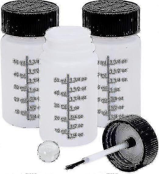 Paint Touch Up Bottles With Brush, Mixing Ball, Applicator Touchup Leftover Paint Reusable Container Bottle Ki GGZGV  SZRH A-F