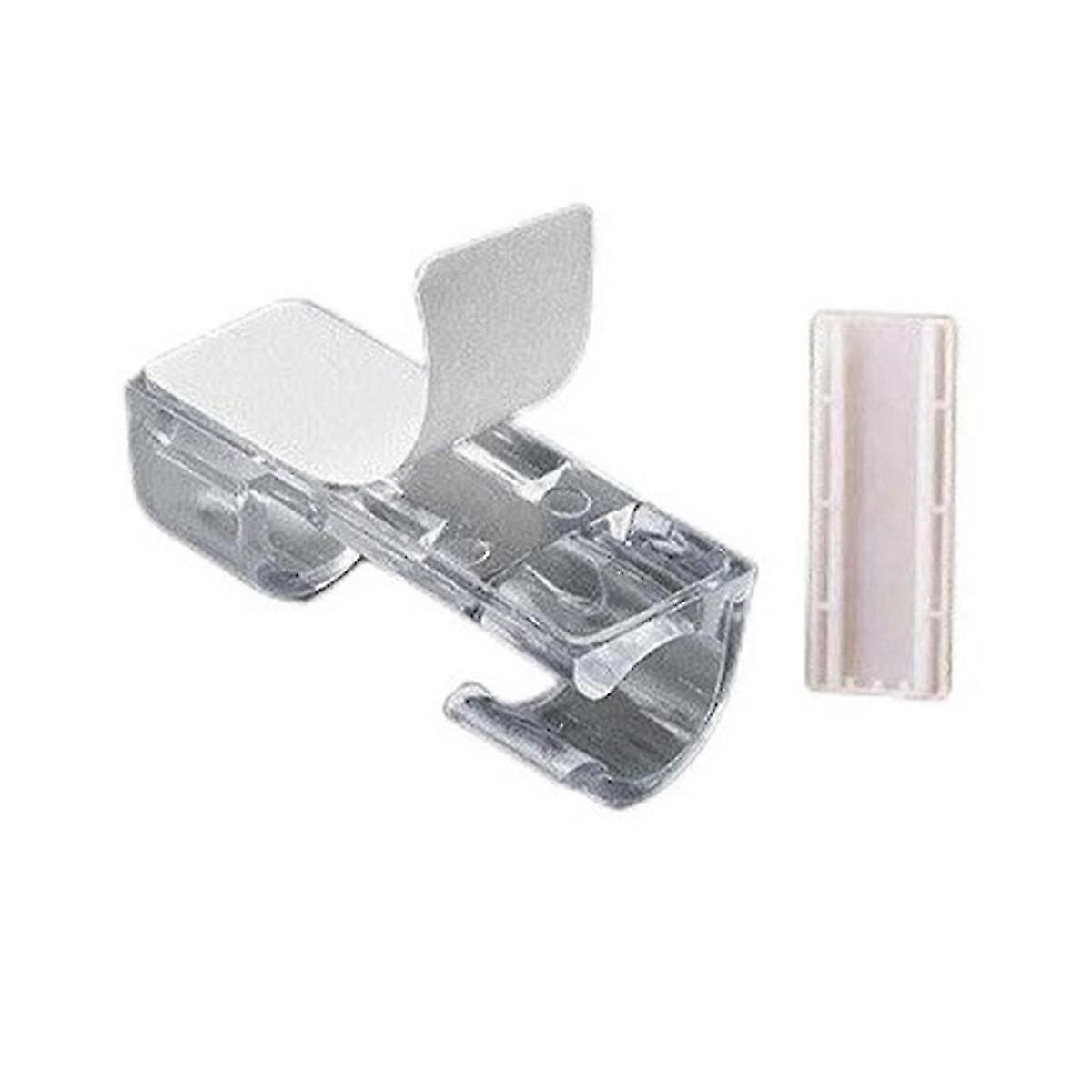 Wire Management Frame Self-adhesive Transparent Wire Clip Wire Fixed Wire Manager Double Hook Wire