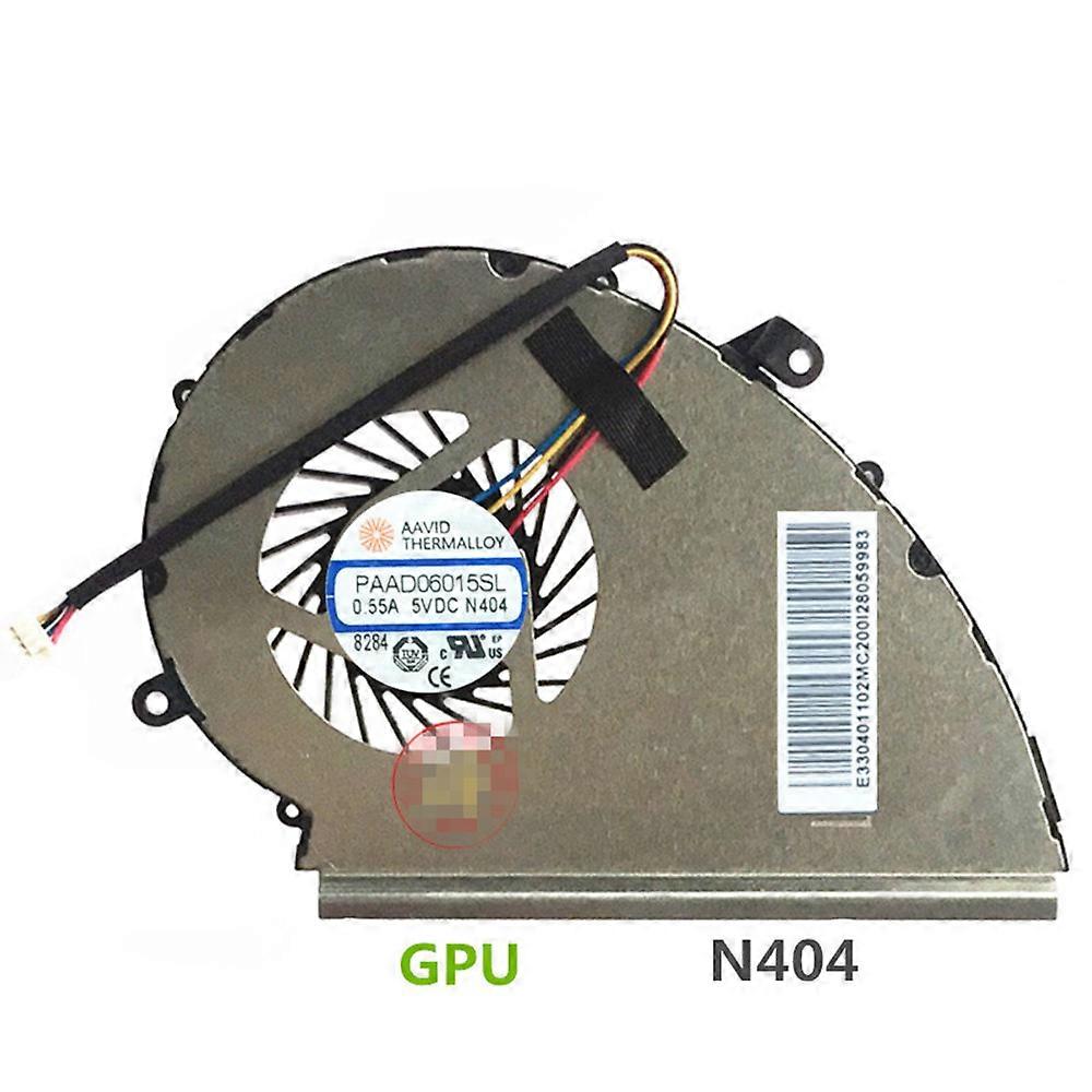 New laptop CPU GPU cooling fan Cooler Notebook PC for MSI GV72-8RC GV72-8RD GV72-8RE