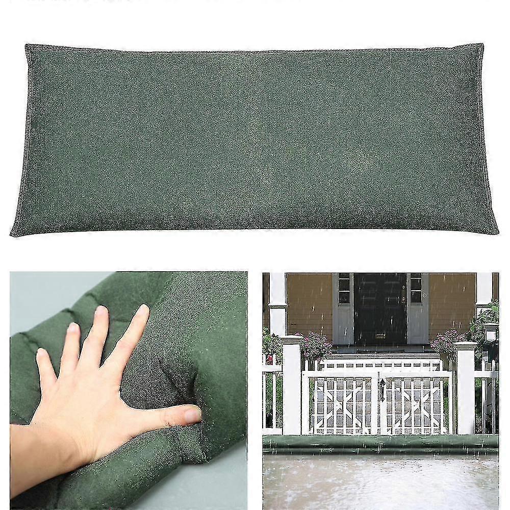 حواجز فيضانات تعمل بالماء لأبواب المنازل، وأكياس رمل بدون رمل للتحكم في الفيضانات، وأكياس رمل بديلة للحماية من المطر