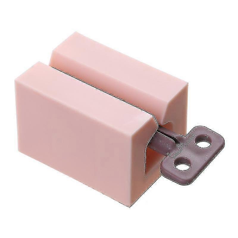 Toothpaste Dispenser Rolling Tube Toothpaste Squeezer Toothpaste Holder For Bathroom Save Toothpaste And Cream 2 Pcs Pink