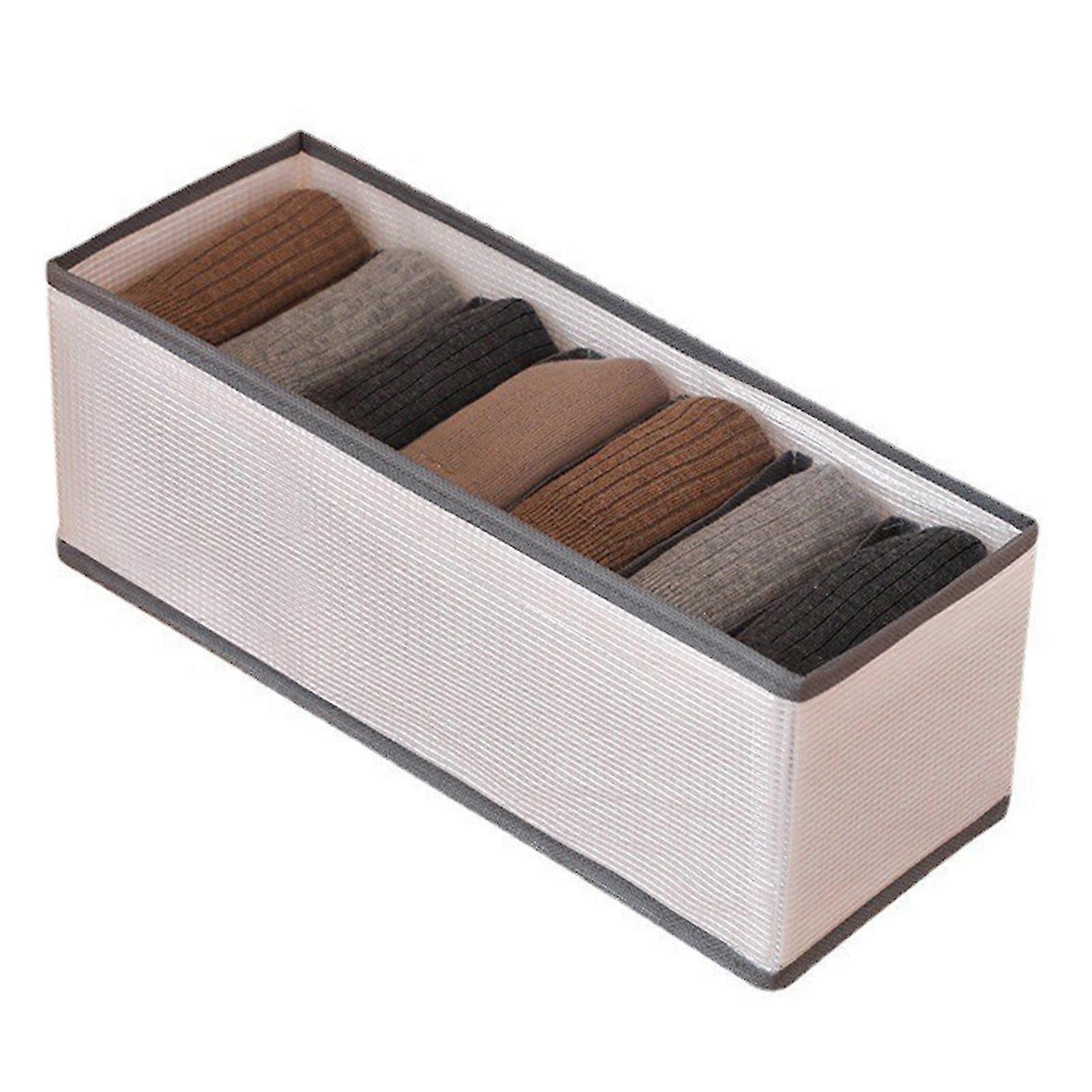 Wardrobe Clothes Organizer Underwear Socks Sorting Box For Wardrobe Shelf Under Bed