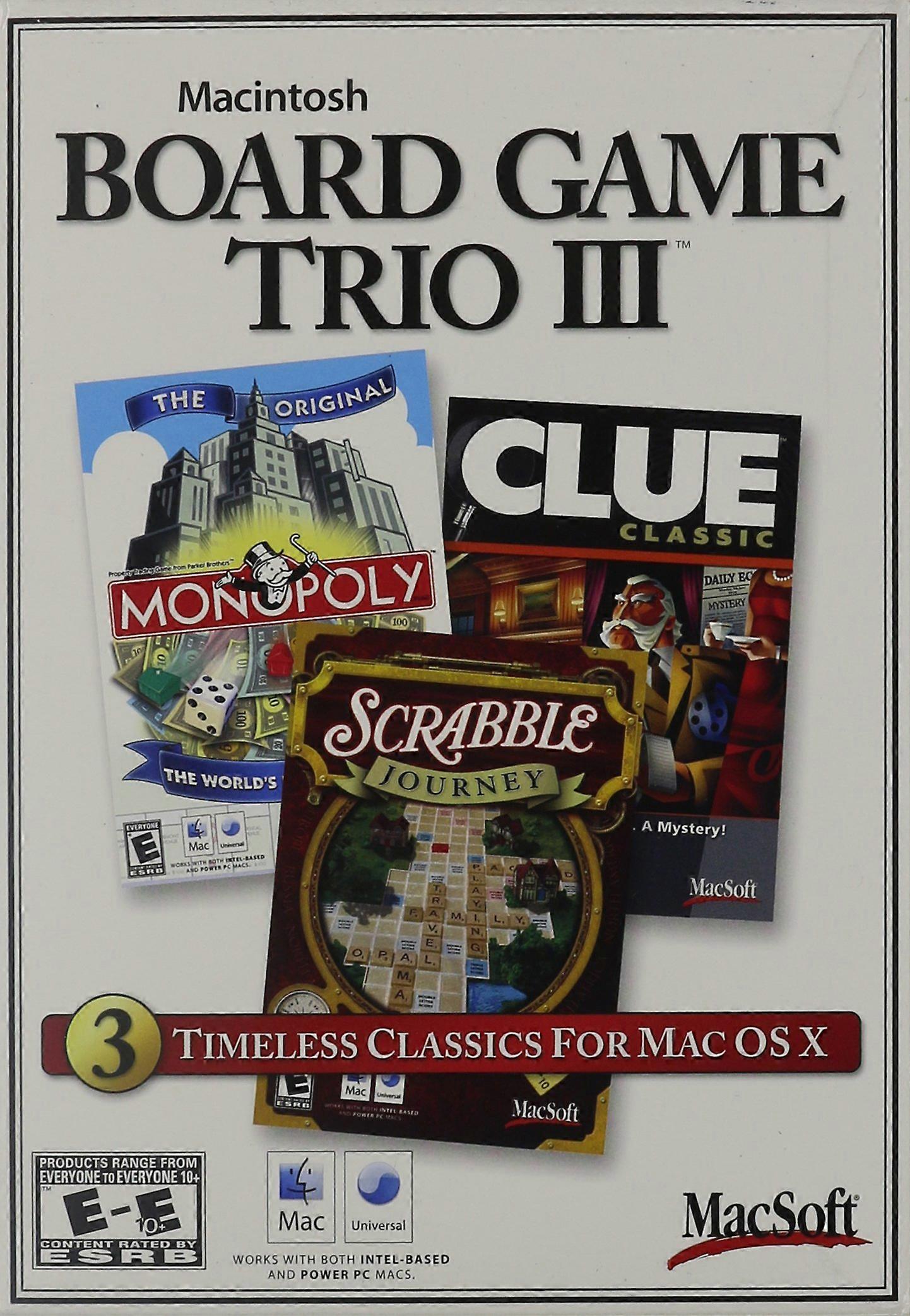 Ultimate Board Game Trio 3 - Mac - Mac - PAL - New & Sealed