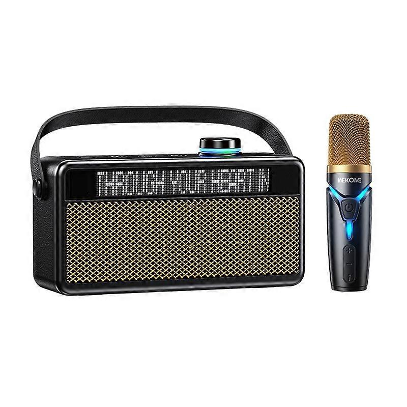 WEKOME Lyrics Display Bluetooth Speaker