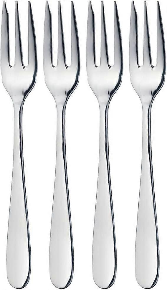 Kitchen Craft Masterclass Fourchette 4 Pices, Acier Inoxydable, Argent
