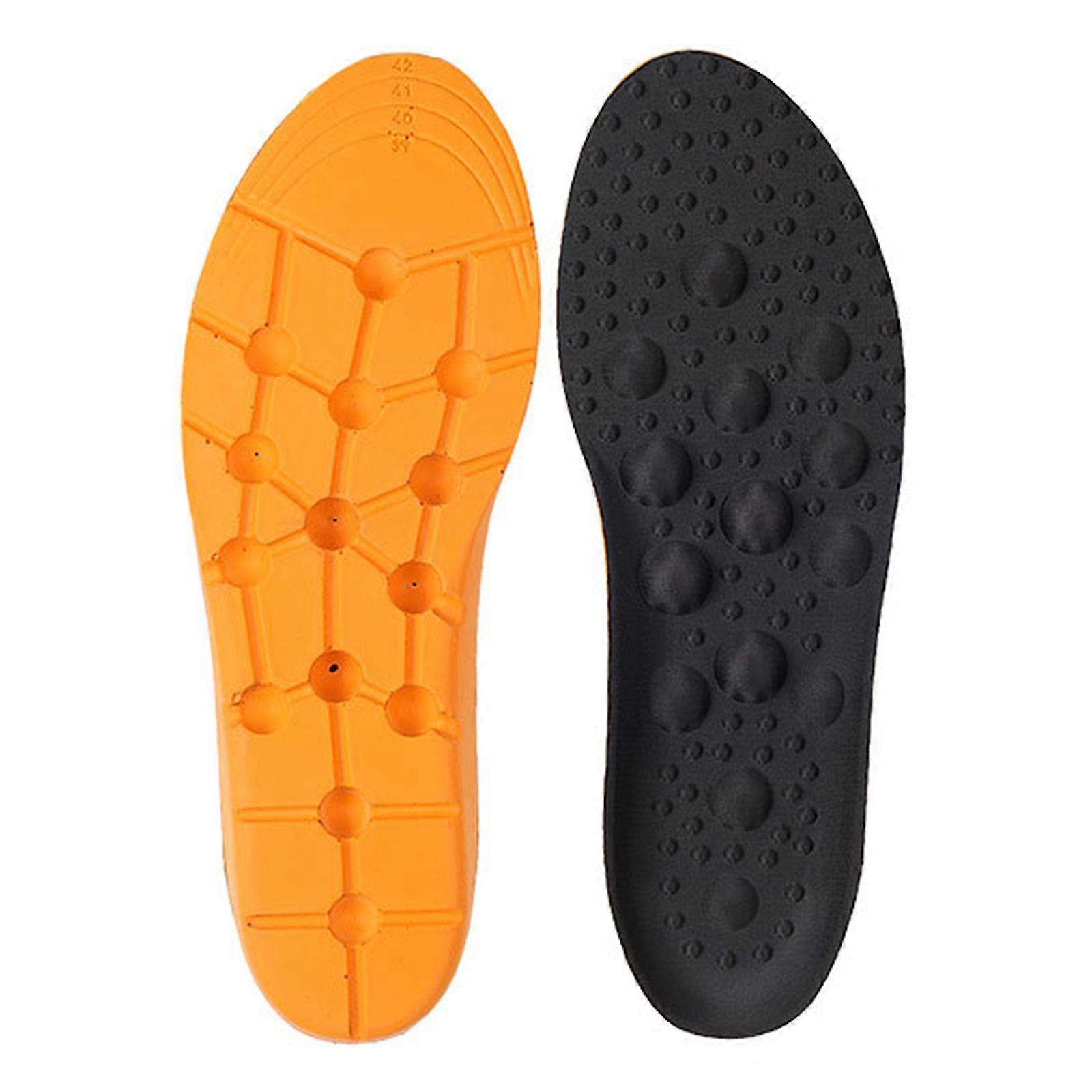 1 Pair Comfortable Replacement Shoe Insole Inserts Foot Massage Breathable