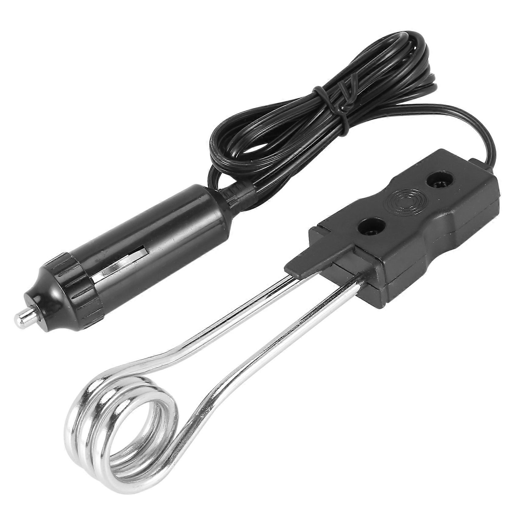 Bouilloire à thermoplongeur automatique Thermoplongeurs de voyage Thermoplongeurs mobiles Camping Outdoor Blac