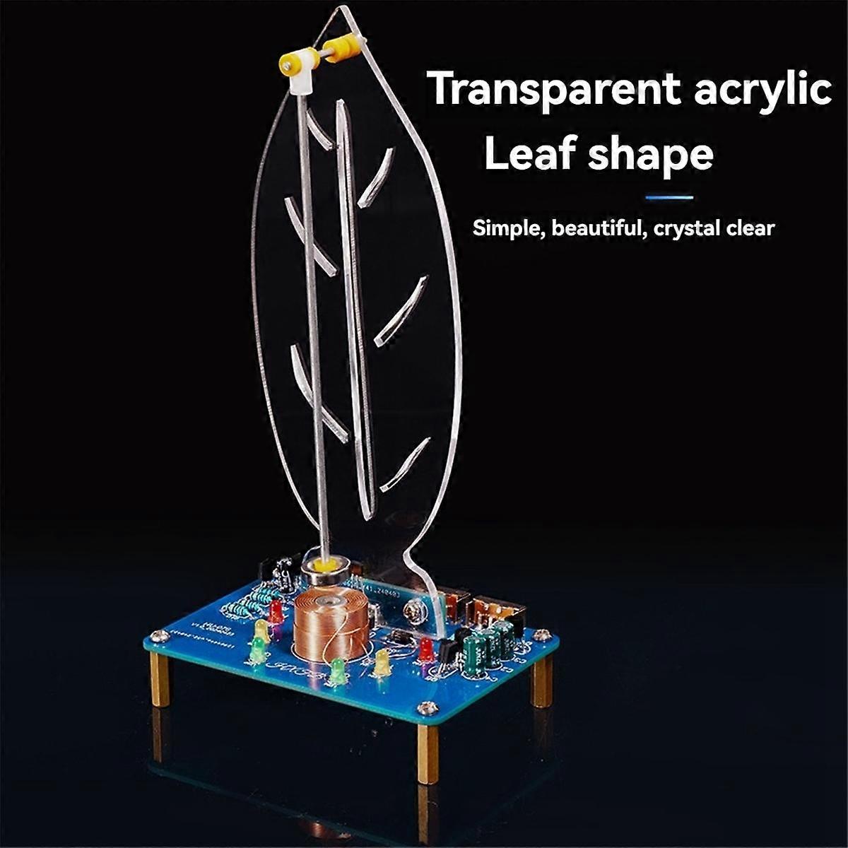 Electromagnetic Swing DIY Electronic Kits Magnetic Levitation Moving Flowing Lights Soldering Practice Loose Parts