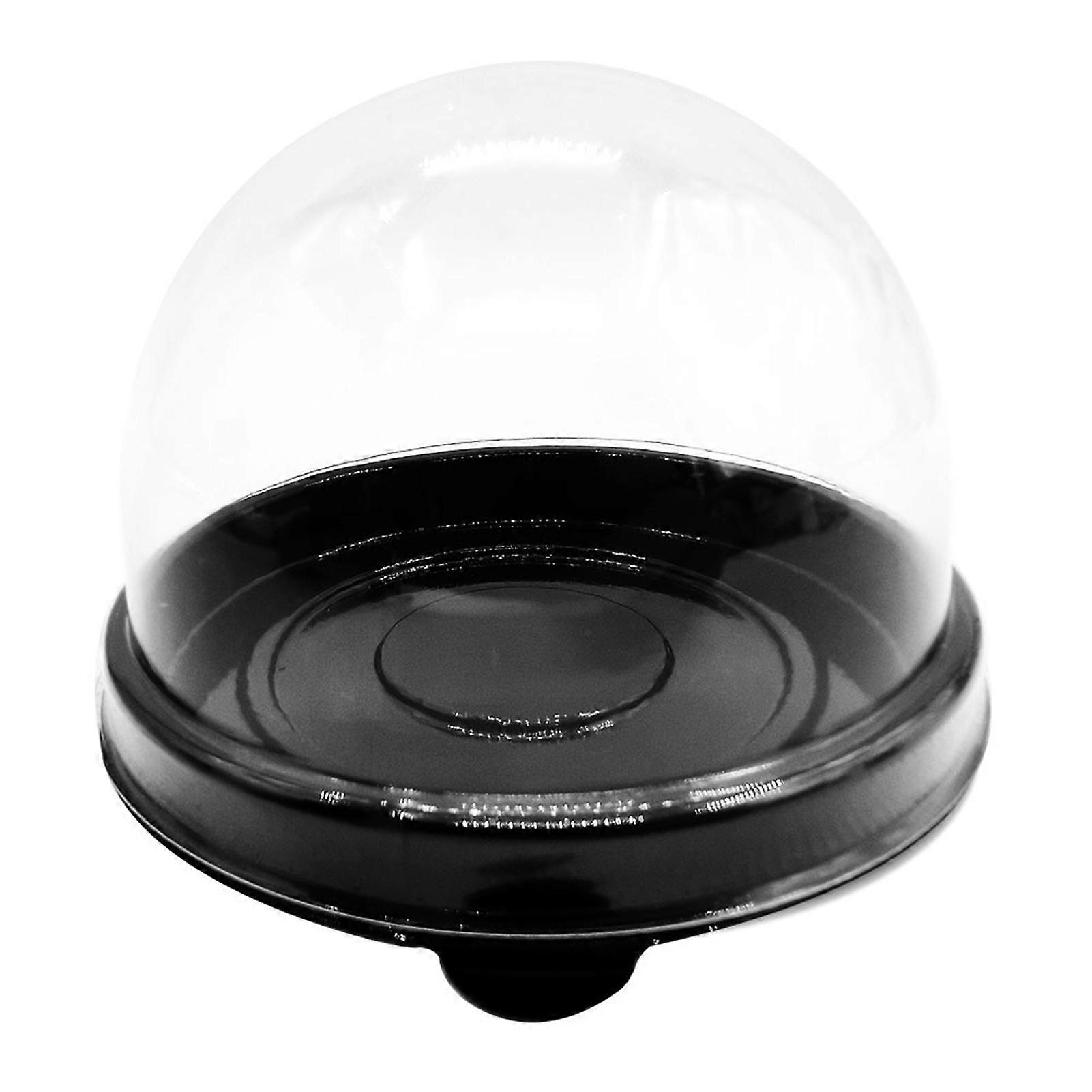 Chocolate Bomb Box Mini Cake Containers Plastic Mini Cupcake Cookie Pie Muffin Dome Box for Mooncake and Other Mini Desserts