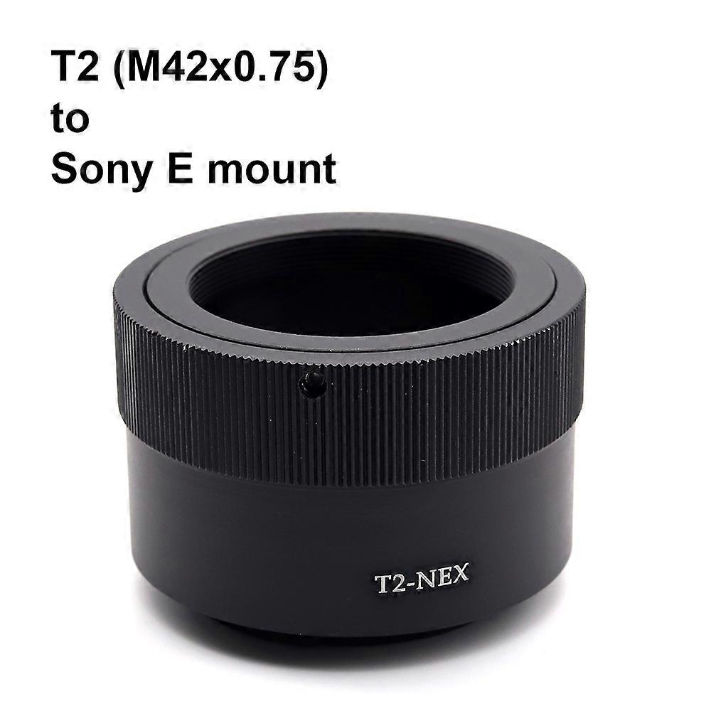 T2-NEX for T2 (M42x0.75) mount - Sony E FE Mount Adapter Ring T2-E T-E T2-FE for A1 A7 A9 A6000 NEX ZVE etc. for Telescope