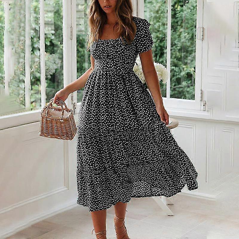 Ladies Dresses Polka Shirt Dress Women Ivory Polka Dots Shirt Dress|KWT REDTAG