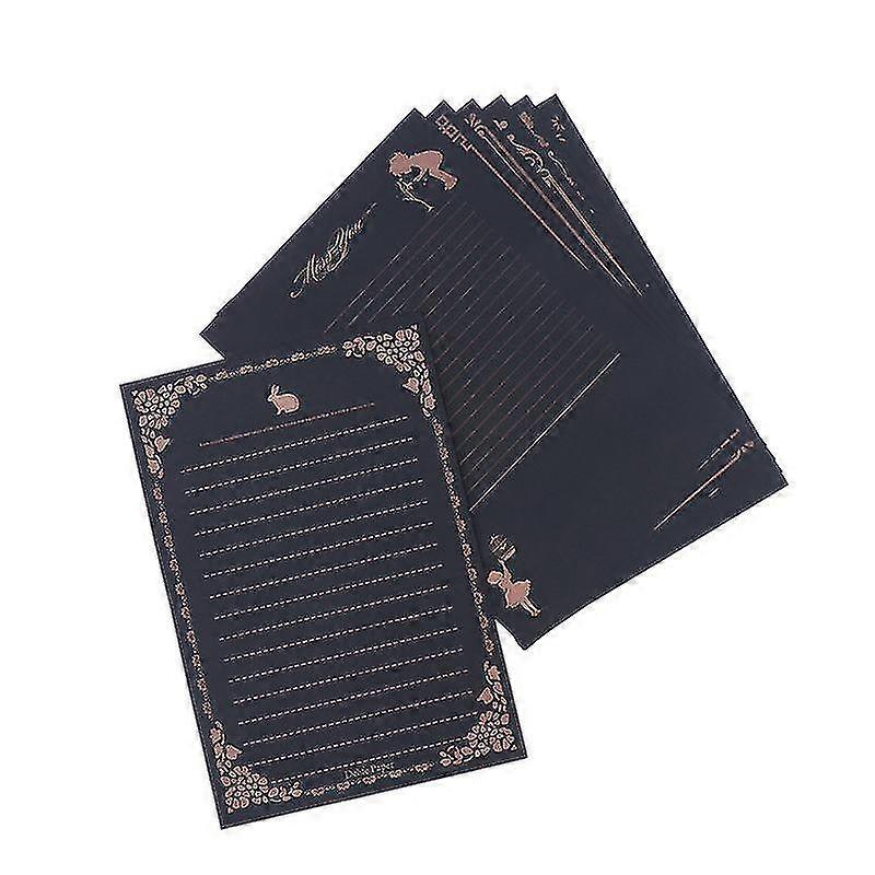 Papel de carta de 8pcs