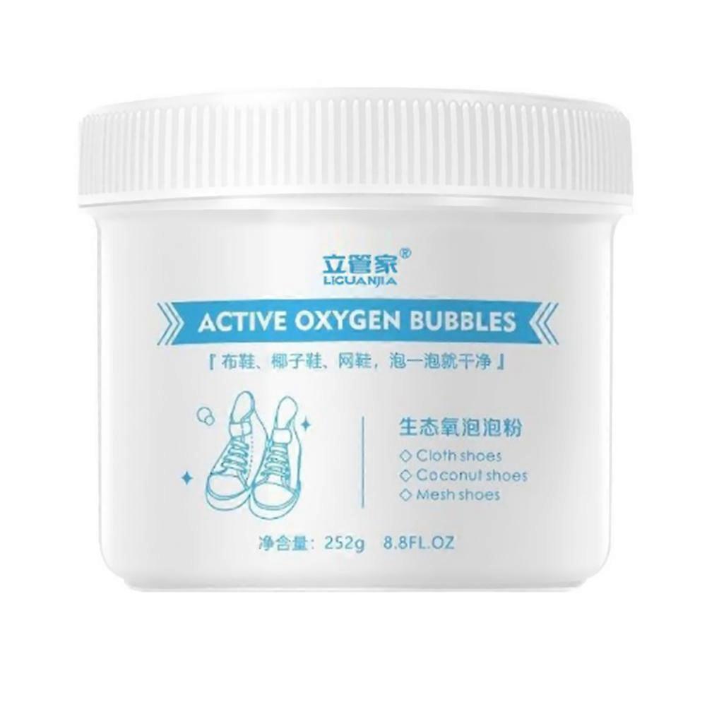 Ecological Oxygen Bubble Powder Effective De-Yellowing Shoes Cleaner Save Time Easy Cleaner For Sport Shoes Mesh Shoes