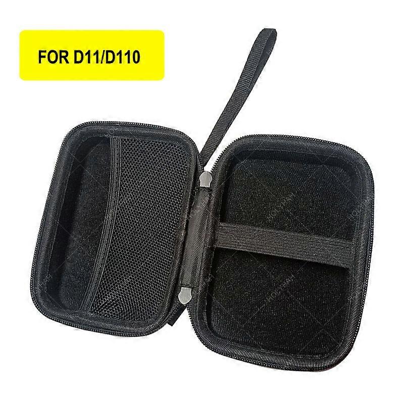 Durable Black Niimbot D11 D110  Label Printer Plastic Protection Bag Case
