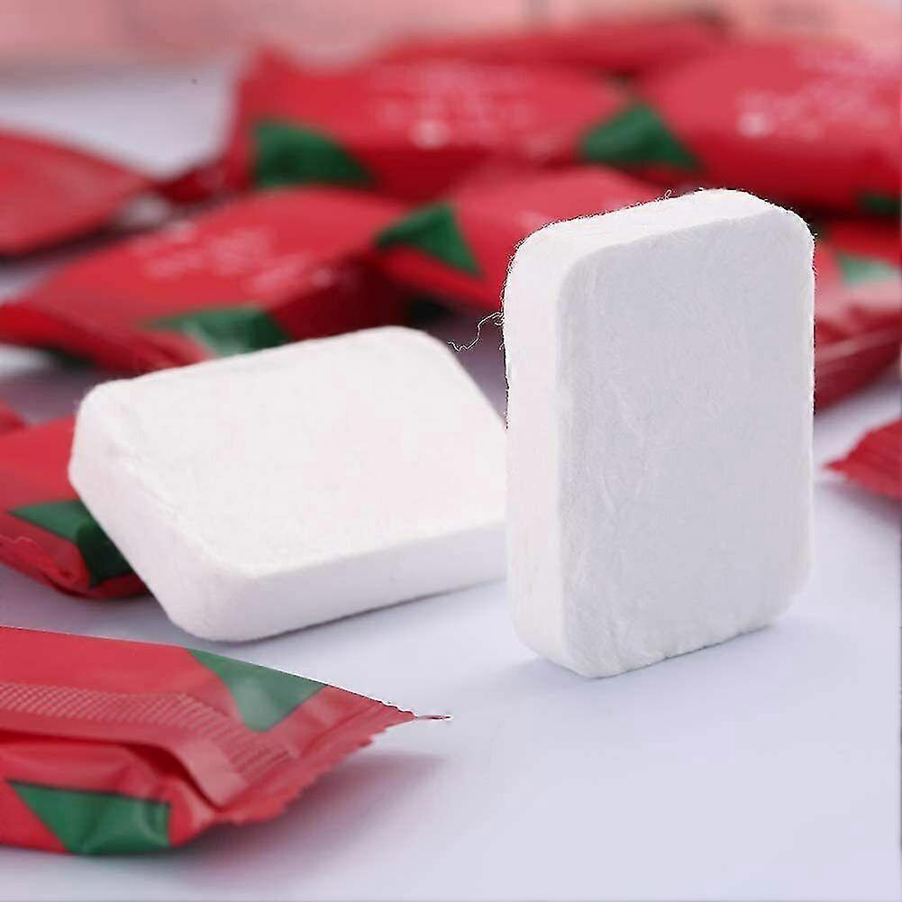 40pcs Disposable Compressed Face Towel Tablets Makeup Remover Wipes Salon