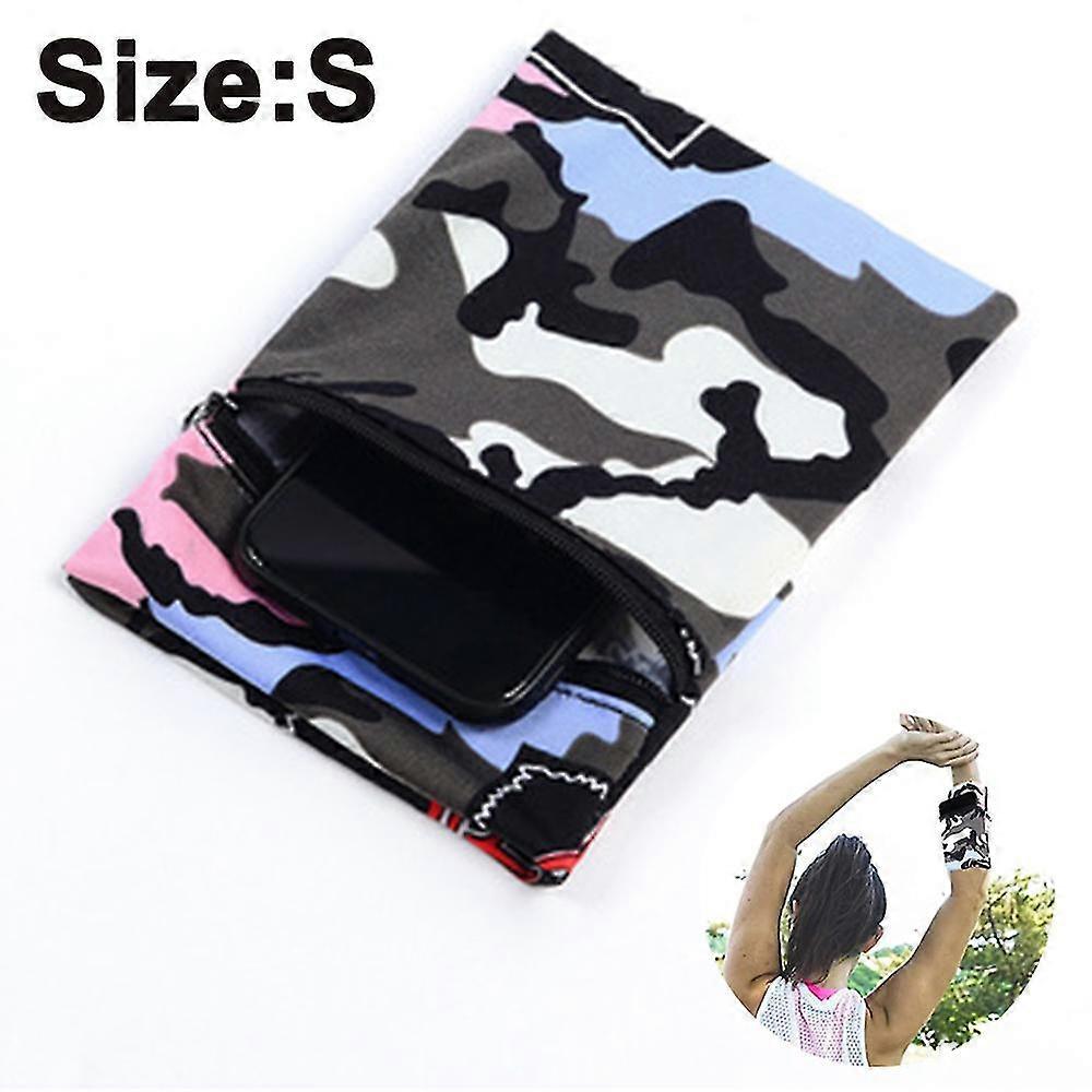 Phone Holder Compatible With Running Sports Armband Key Holder Wristband Stretches