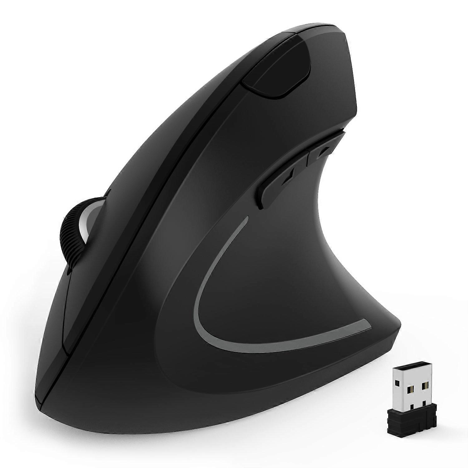 2.4G USB Wireless Vertical Mouse, Ergonomic Mice Cordless Silent , DPI Adjustable