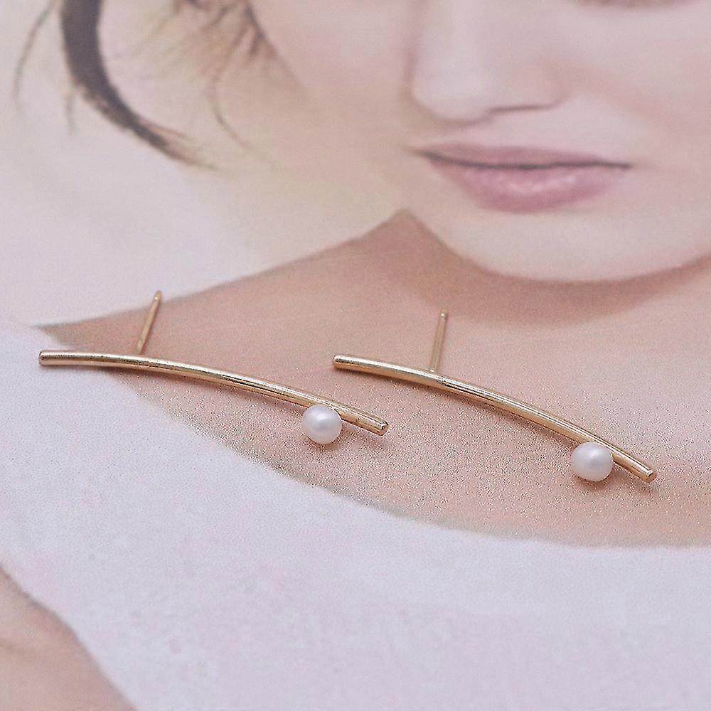 Collier Perle Géométrie Stud Mode Bijoux Ac6042