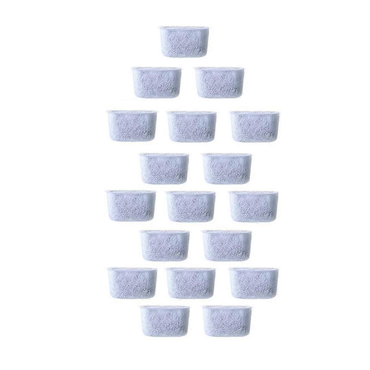 Suitable for Coffee Coffee Machine Activated Carbon Filter 18 Pieces Bamboo Charcoal Water Filter Elements