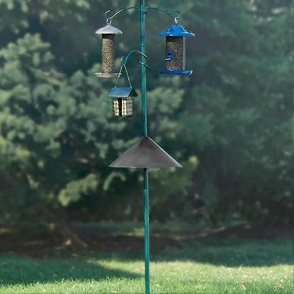 Wrap Around Squirrel Baffle, Unique Plastic Raccoon & Squirrel Proof Hanging Baffle For Bird Feeder