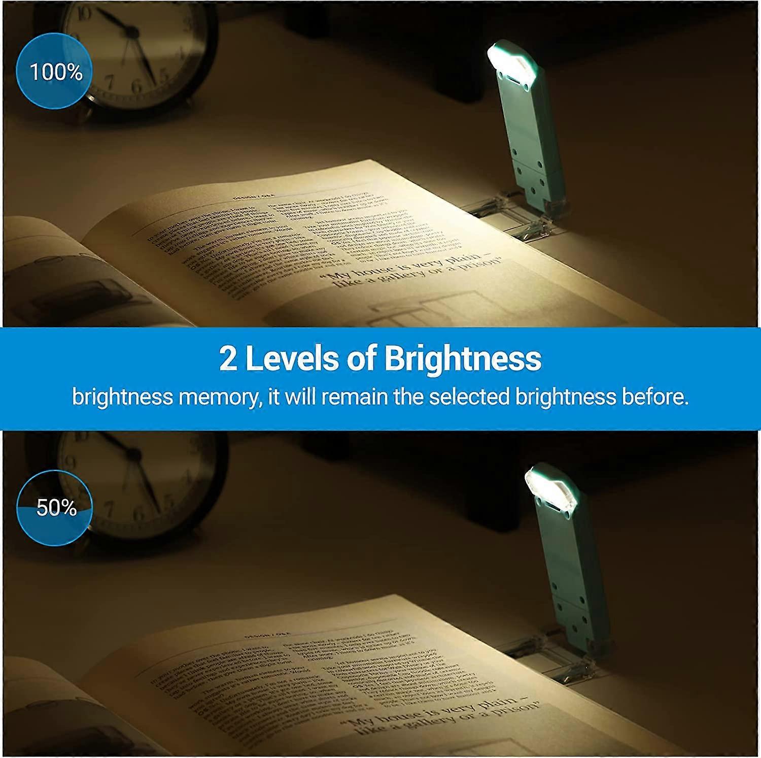 USB Rechargeable Book Light for Reading