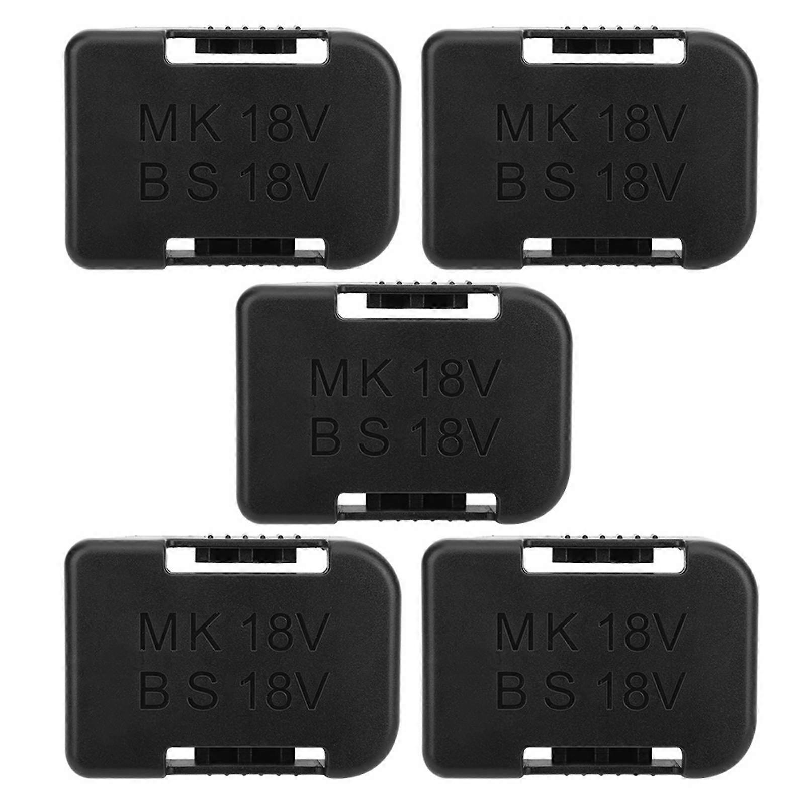 5Pcs Lithium Battery Storage Rack Shelf Bracket Belt Slot for Makita ...